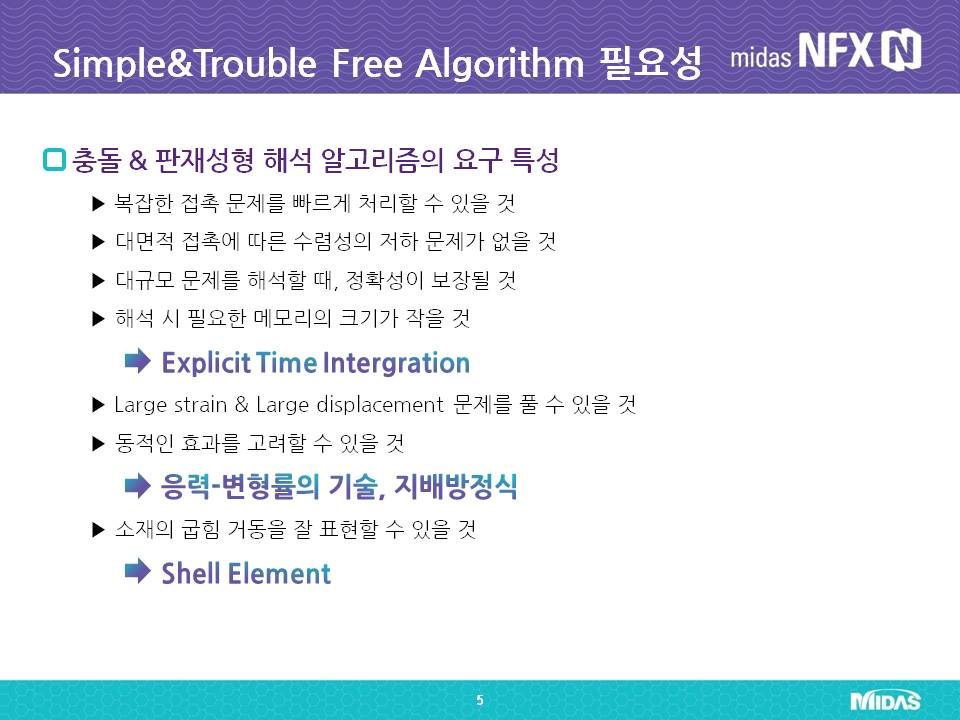 Simple & Trouble Free Algorithm 필요성