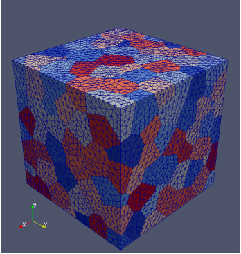 Voronoi 다이어그램을 이용한 유한요소 다결정 RVE의 예