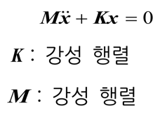 모드해석 지배 방정식