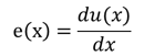 linear strain fomular