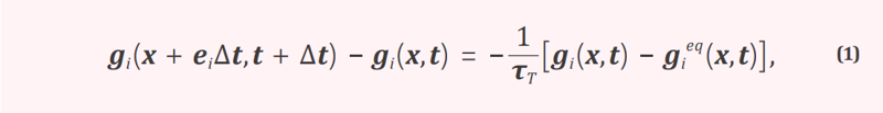 열입자분포함수